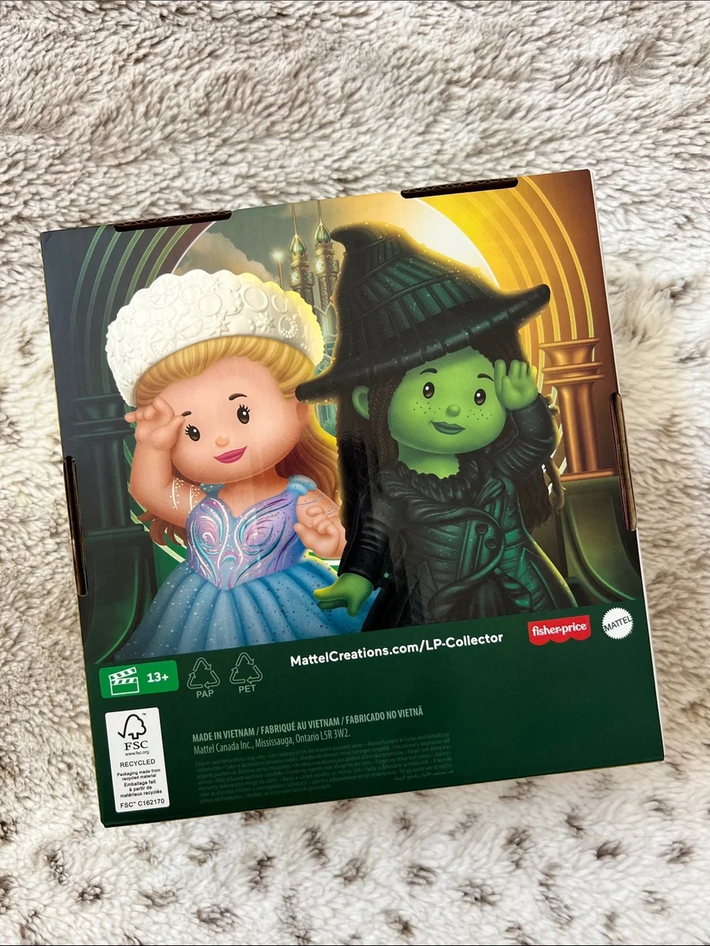 Little People | Wicked Dorothy and Elphaba Toy Set - Green & White